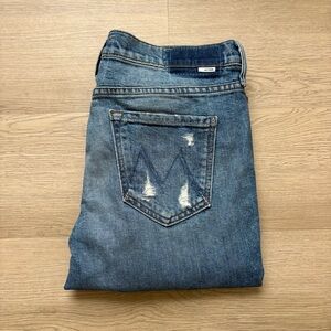 Mother Superior Blue Denim Jeans